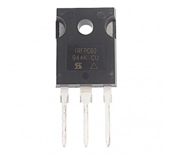 Полевые транзисторы VISHAY IRFPC60PBF (TO-247AC) Полевойтранзистор N-MOSFET 600В 16А#2167819