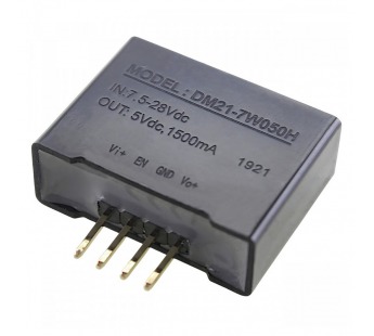 Модули питания EBYTE DM21-7W050H Модуль DC-DC преобразователь сгальванической развязкой Uвх=7,5-28В Uвых=5В Pвых=7Вт#2165576