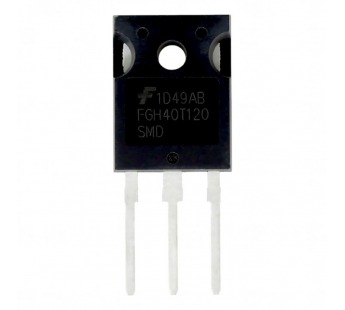 Биполярные транзисторы (IGBT) ONS FGH40T120SMD (TO-247-3LD)Биполярный транзистор IGBT 1200В 40А#2166287