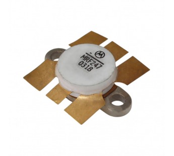 Биполярные транзисторы Motorola MRF247 (CASE 316–01) Биполярныйтранзистор NPN 18В 20А УВЧ VHF 75Вт#2166638