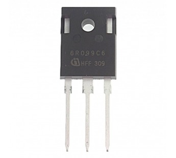 Полевые транзисторы INFINEON IPW60R099C6 (PG-TO247-3)/6R099C6Полевой транзистор N-MOSFET 650В 37,9А#2167247