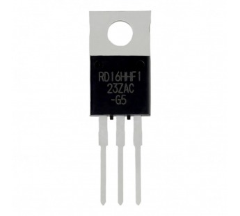 Полевые транзисторы Mitsubishi RD16HHF1-501 (TO-220) Полевойтранзистор N-MOSFET 50В 5А УВЧ HF 16Вт#2168961