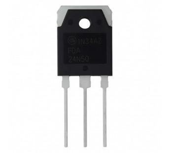 Полевые транзисторы ONS FDA24N50 (TO-3PN) Полевой транзисторN-MOSFET 400В 23А#2169022
