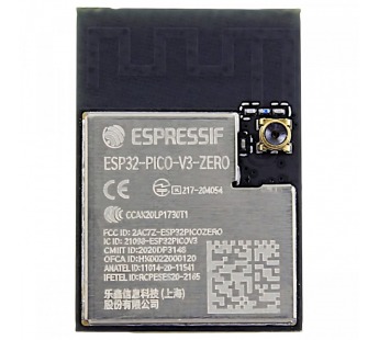 Модули беспроводные, радио ESPRESSIF ESP32-PICO-V3-ZEROМодуль Wi-Fi/Bluetooth#2165327