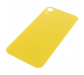 Задняя крышка для iPhone XR (желтый) с широким отверстием, ориг#2164693
