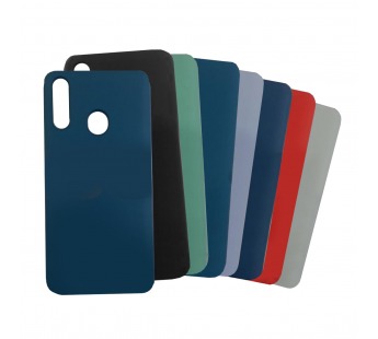 Задняя накладка для Samsung A20s/A207 Galaxy A20s (2019) (силикон,синий космос), ориг#2165992