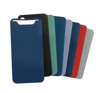 Задняя накладка для Samsung A80/A90/A805/A908 Galaxy A80/A90 (2019)(силикон, пурпурная), ориг#2166103