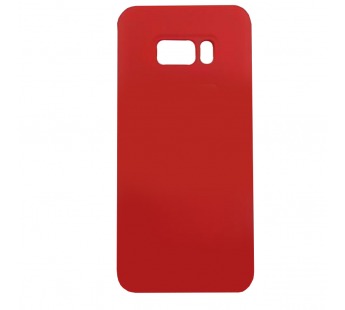 Задняя накладка для Samsung G950 Galaxy S8 (силикон, красная), ориг#2166081