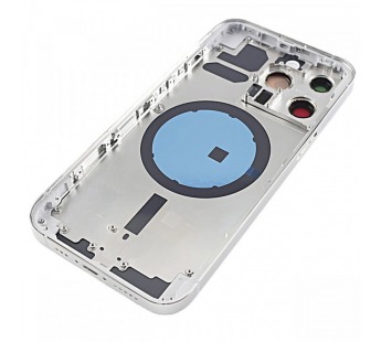 Задняя крышка для iPhone 13 Pro (серебро) в сборе, ориг#2164711