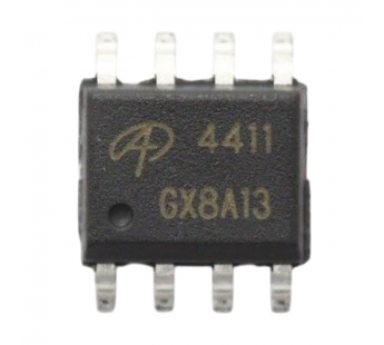 Полевые транзисторы Alpha & Omega AO4411 (SO-8) Полевой транзисторP-MOSFET 30В 8А#2166164