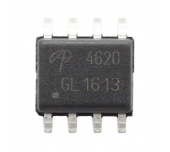 Полевые транзисторы Alpha & Omega AO4620 (SO-8) Полевой транзисторN/P-MOSFET 30В 7,2/5,3А#2166154