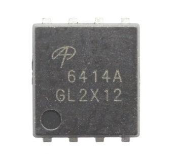 Полевые транзисторы Alpha & Omega AON6414A (DFN 5x6E) Полевойтранзистор N-MOSFET 30В 30А#2168912