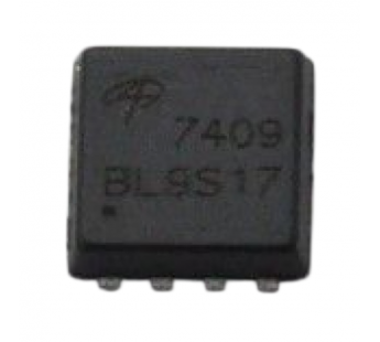 Полевые транзисторы Alpha & Omega AON7409 (DFN 3x3 EP) Полевойтранзистор P-MOSFET 30В 32А#2167131