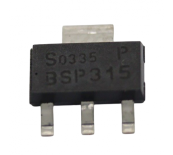 Полевые транзисторы Infineon BSP315P (SOT-223) Полевой транзисторP-MOSFET 60В 1,17А#2167196