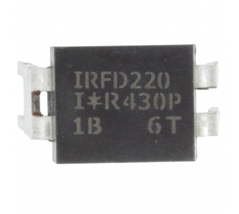 Полевые транзисторы INFINEON IRFD220 (DIP-4) Полевой транзисторN-MOSFET 200В 0,8А#2168872