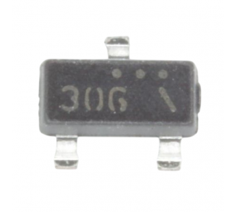 Полевые транзисторы ONS FDN306P (SSOT-3) Полевой транзисторP-MOSFET 12В 2,6А#2169015
