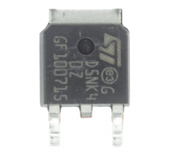 Полевые транзисторы STM STD5NK40ZT4 (D-PAK) Полевой транзисторN-MOSFET 400В 3А#2169259