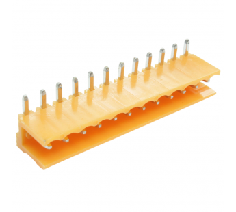 Разъемные клеммники CNLIFENG HT396R-3.96-12P (Оранжевый)Разъемный клеммник на плату угловой 12 конт. шаг 3,96мм 150В 8А#2169532