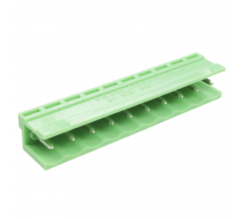 Разъемные клеммники CNLIFENG HT508V-5.08-10P (Зеленый) Разъемныйклеммник на плату 10 конт. шаг 5,08мм 150В 8А#2169347