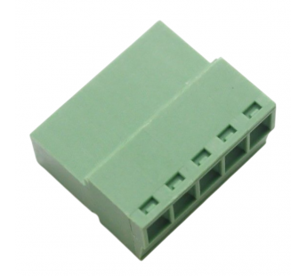 Разъемные клеммники KAIFENG KF12EKR-3.81-05P-1G (Зеленый)Разъемный клеммник на кабель 5 конт. шаг 3,81мм 250В 7А#2169415