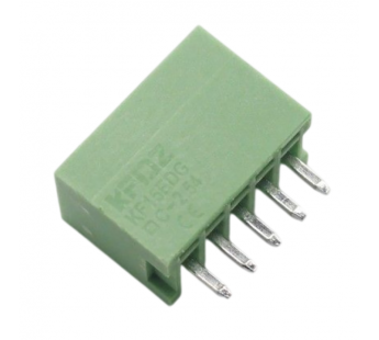 Разъемные клеммники KAIFENG KF12EZV-2.54-05P-1G (Зеленый)Разъемный клеммник на плату 5 конт. шаг 2,54мм 130В 10А#2169444