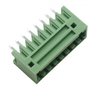 Разъемные клеммники KAIFENG KF12EZV-2.54-08P-1G (Зеленый)Разъемный клеммник на плату 8 конт. шаг 2,54мм 130В 10А#2169442