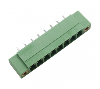 Разъемные клеммники KAIFENG KF2EDGVM-Y-3.81-08P-1G (Зеленый)Разъемный клеммник на плату 8 конт. шаг 3,81мм 250В 7А#2169494