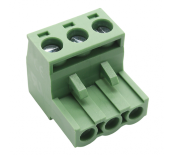 Разъемные клеммники KAIFENG KF2EDG-X-5.08-03P-1G (Зеленый)Разъемный клеммник на кабель 3 конт. шаг 5,08мм 320В 20А#2169518
