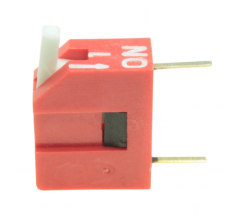 DIP-переключатели CONNFLY DS1040-01RT (Красный) DIP переключатель1 поз. угловой 24В 0,1А#2170594