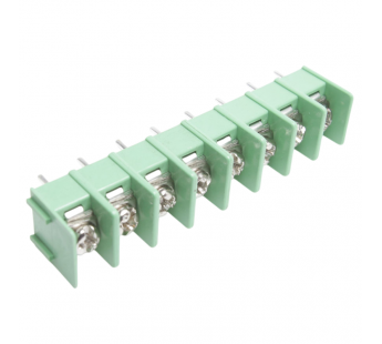 Барьерные клеммники CNLIFENG LF421SP-7.62-08P [LF7620] (Зеленый)Барьерный клеммник на плату 8 конт. шаг 7,62мм 300В 20А#2169647