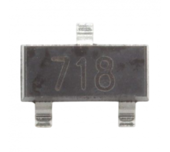 Биполярные транзисторы DIODES FMMT718TA (SOT-23)/718 Биполярныйтранзистор PNP 20В 1,5А#2166296
