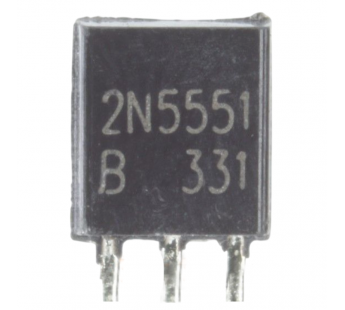 Биполярные транзисторы DIOTEC 2N5551 (TO-92) Биполярный транзисторNPN 160В 0,6А#2166319