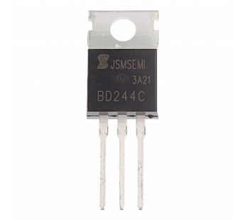 Биполярные транзисторы JSMSEMI BD244C (TO-220) Биполярныйтранзистор PNP 100В 6А#2166608