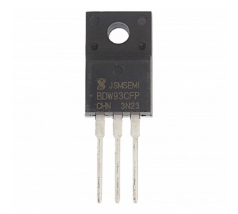 Биполярные транзисторы JSMSEMI BDW93CFP (TO-220FP) ТранзисторДарлингтона NPN 100В 12А#2166607