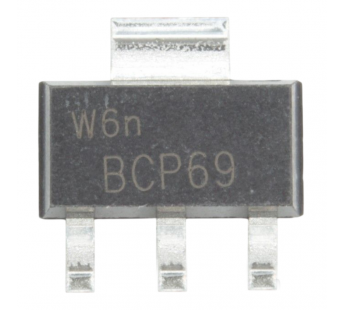 Биполярные транзисторы NXP BCP69 (SOT-223) Биполярный транзисторPNP 20В 2А#2169958