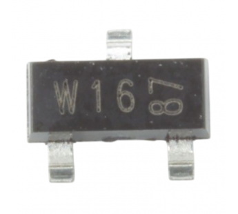 Биполярные транзисторы NXP PDTC114ET (SOT-23)/*16 Цифровойбиполярный транзистор NPN 50В 0,1А R1=10 кОм R2=10 кОм#2169930