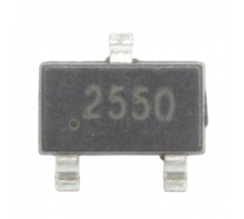 Биполярные транзисторы STM STR2550 (SOT-23) Биполярный транзисторPNP 500В 0,5А#2170115