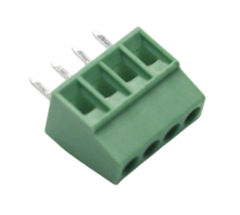 Винтовые клеммники CNLIFENG LF120-2.54-04P (Зеленый) Винтовойклеммник на плату 4 конт. шаг 2,54мм 150В 6А#2170358