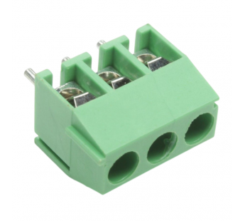 Винтовые клеммники KAIFENG KF350V-3.50-03P-1G (Зеленый) Винтовойклеммник на плату 3 конт. шаг 3,5мм 130В 10А#2170974