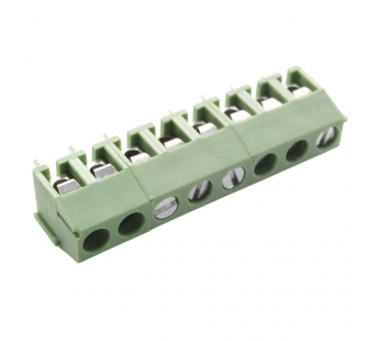 Винтовые клеммники KAIFENG KF396V-3.96-08P-1G (Зеленый) Винтовойклеммник на плату 8 конт. шаг 3,96мм 130В 10А#2171367