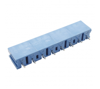 Винтовые клеммники KAIFENG KF705A-7.5-08P-1B (Синий) Винтовойклеммник на плату 8 конт. шаг 7,5мм 450В 24А#2171074
