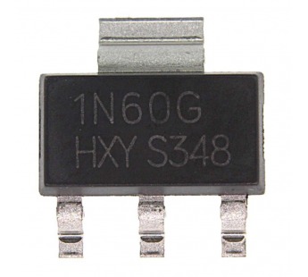 Полевые транзисторы HXY MOSFET 1N60G (SOT-223) Полевой транзисторN-MOSFET 600В 1А#2167168