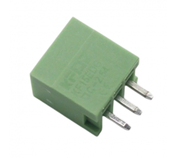 Разъемные клеммники KAIFENG KF12EZV-2.54-03P-1G (Зеленый)Разъемный клеммник на плату 3 конт. шаг 2,54мм 130В 10А#2169446