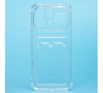 Чехол-накладка - SC276 с картхолдером для "Infinix Note 60" (transparent) (244321)#2166693