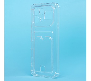 Чехол-накладка - SC276 с картхолдером для "Infinix Note 60" (transparent) (244321)#2166692