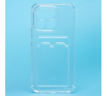 Чехол-накладка - SC276 с картхолдером для "Realme 16 Pro" (transparent) (244323)#2166691