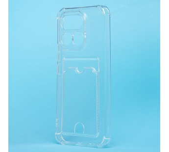 Чехол-накладка - SC276 с картхолдером для "Realme 16 Pro" (transparent) (244323)#2166690
