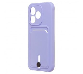Чехол-накладка - SC304  с картхолдером для "Honor 600 Lite/600e/X80i" (light violet) (245033)#2166562