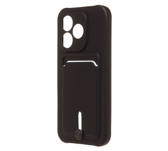 Чехол-накладка - SC304  с картхолдером для "Honor 600 Lite/600e/X80i" (black) (245031)#2166559
