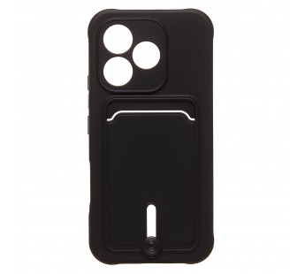 Чехол-накладка - SC304  с картхолдером для "Honor 600 Lite/600e/X80i" (black) (245031)#2166560